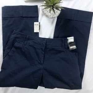 New York & Company Navy Blue Crop Pants Size 2